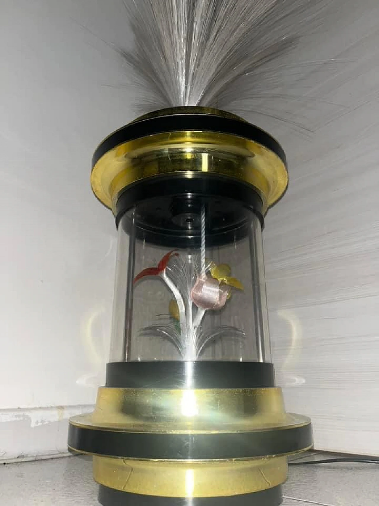 Lampada fibra ottica, anni '70 8