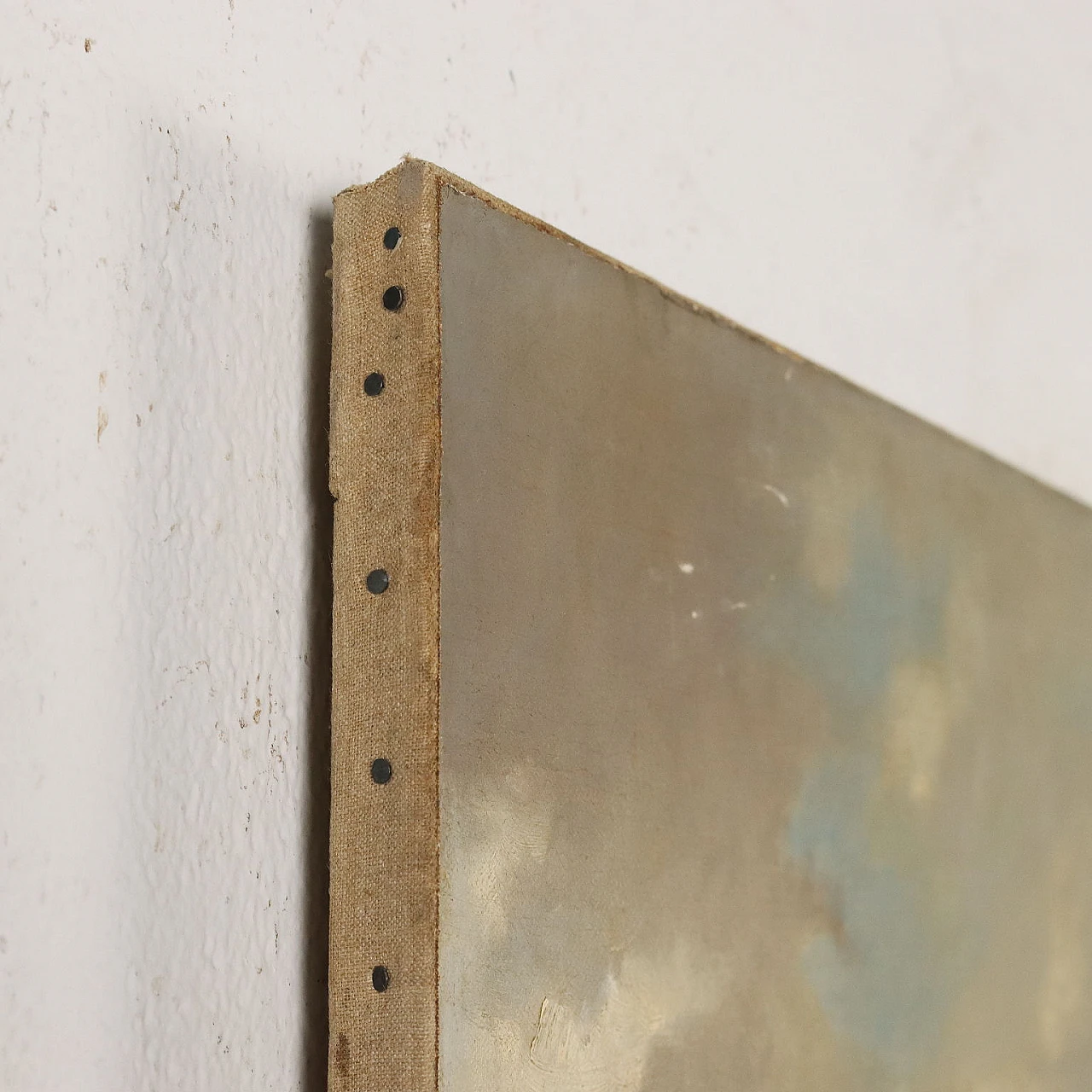 Felix Bovie, Landscape with hunters on horseback, oil on canvas, 1852 8