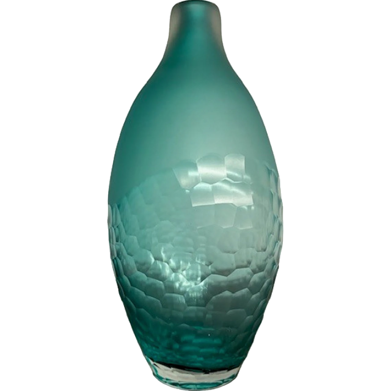 Rosenthal vase in green glass, 70s 10