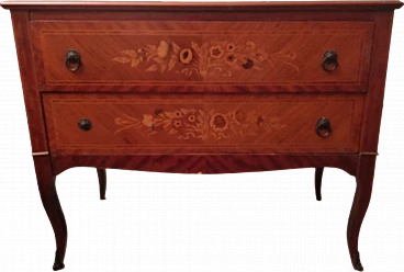 Comò Luigi XV a due cassetti, '700