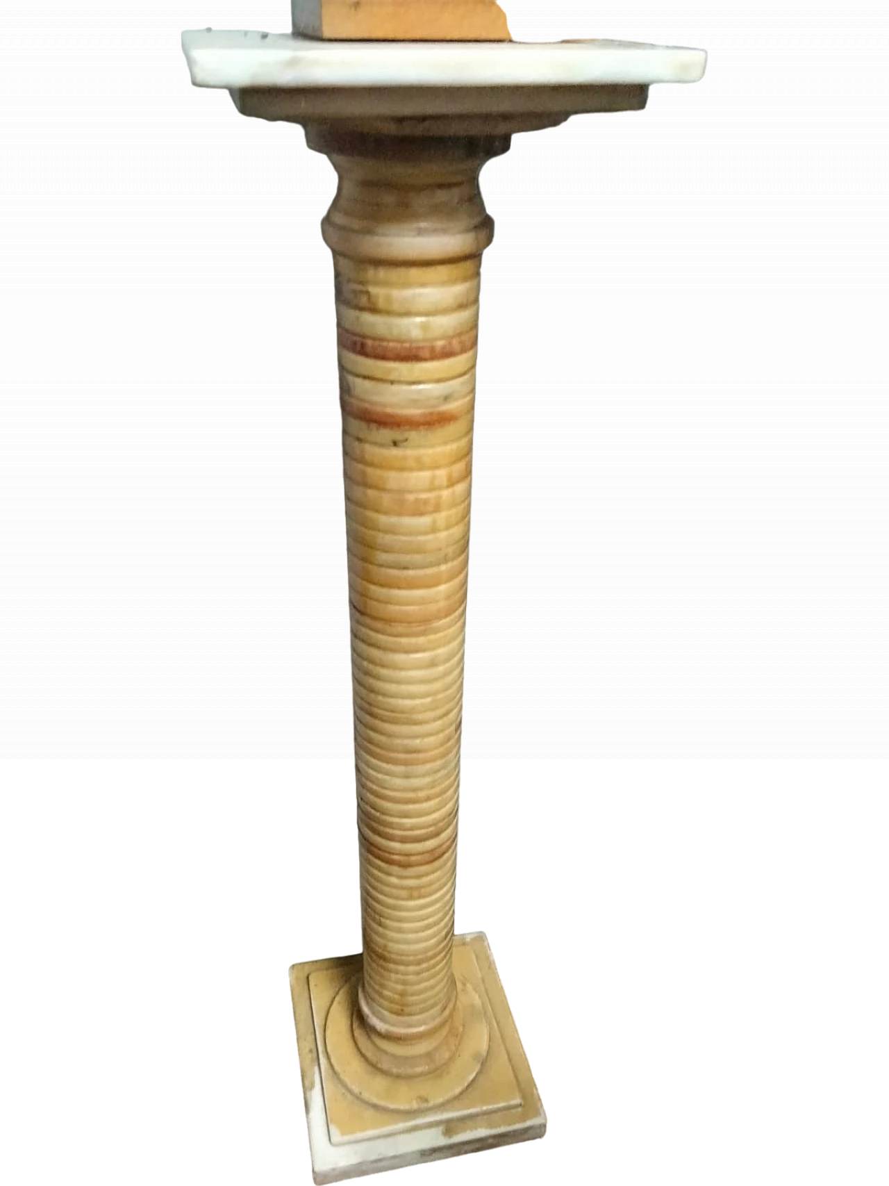 Column in layered alabaster, 1950s 4