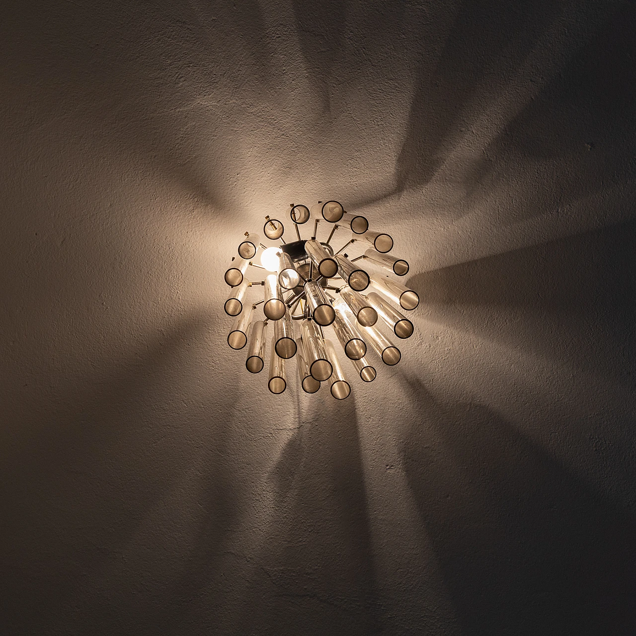 Chandelier with Murano glass, 1950s 2