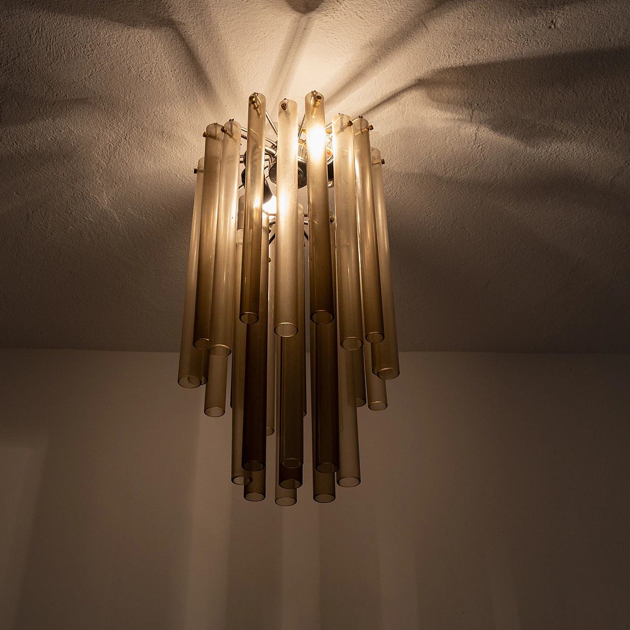 Chandelier with Murano glass, 1950s 3