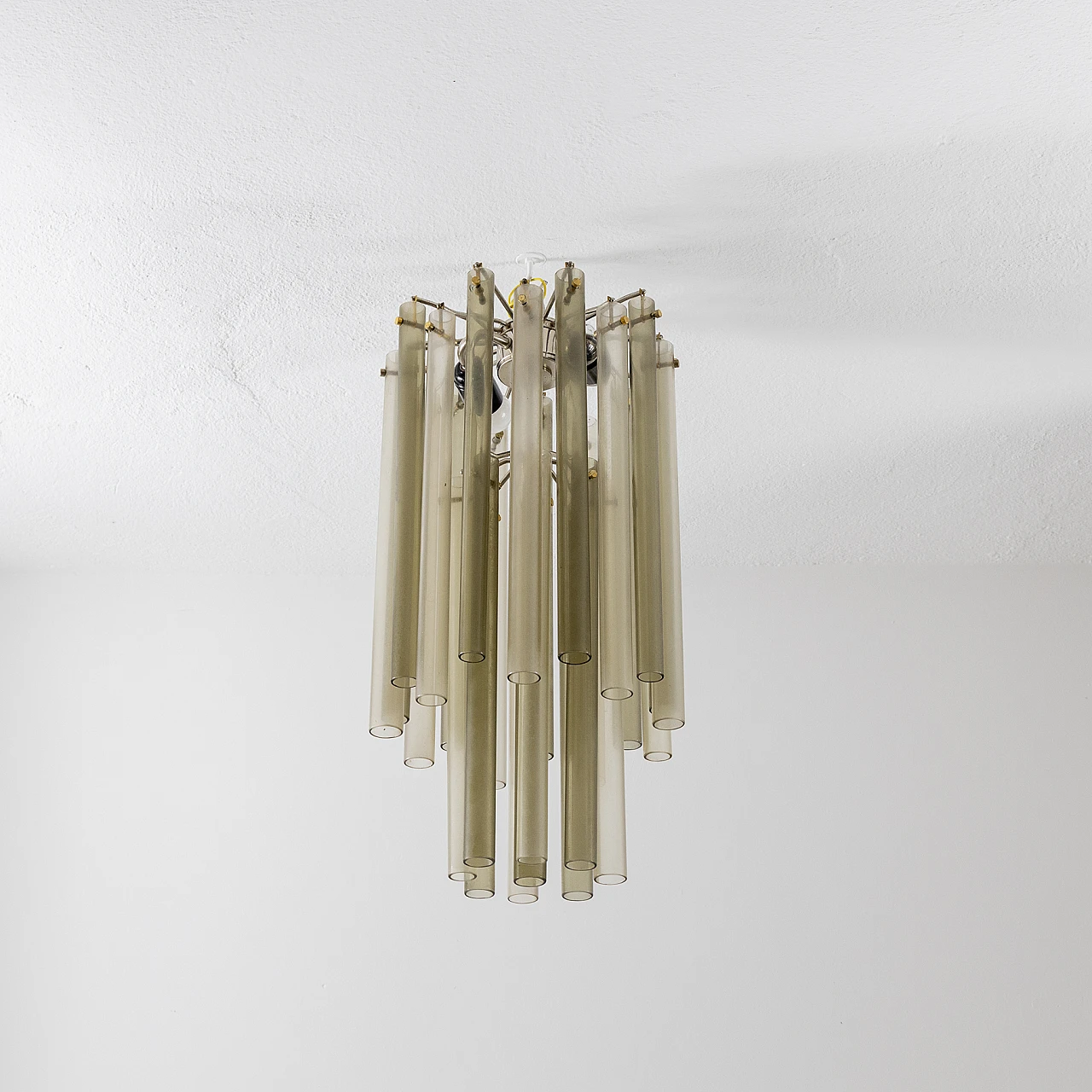 Chandelier with Murano glass, 1950s 6