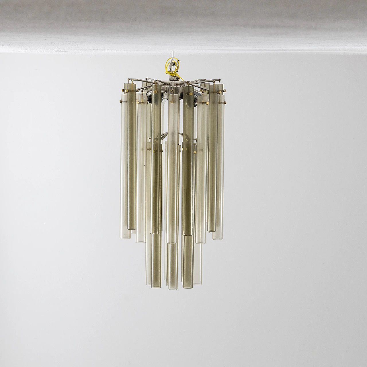 Chandelier with Murano glass, 1950s 11