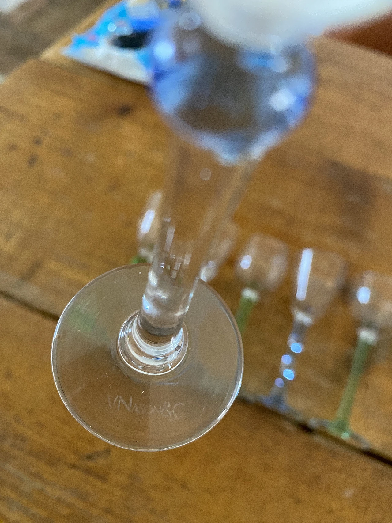 6 bicchieri da liquore di V. Nason & C. Murano, anni '80 3