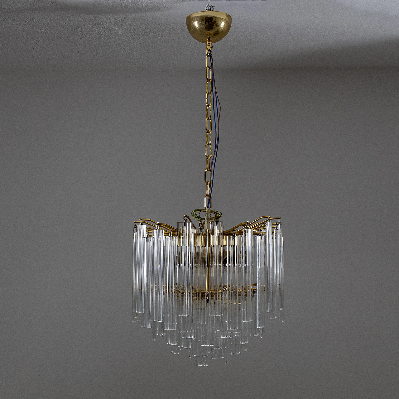Murano glass ceiling lamp, 1950s 7