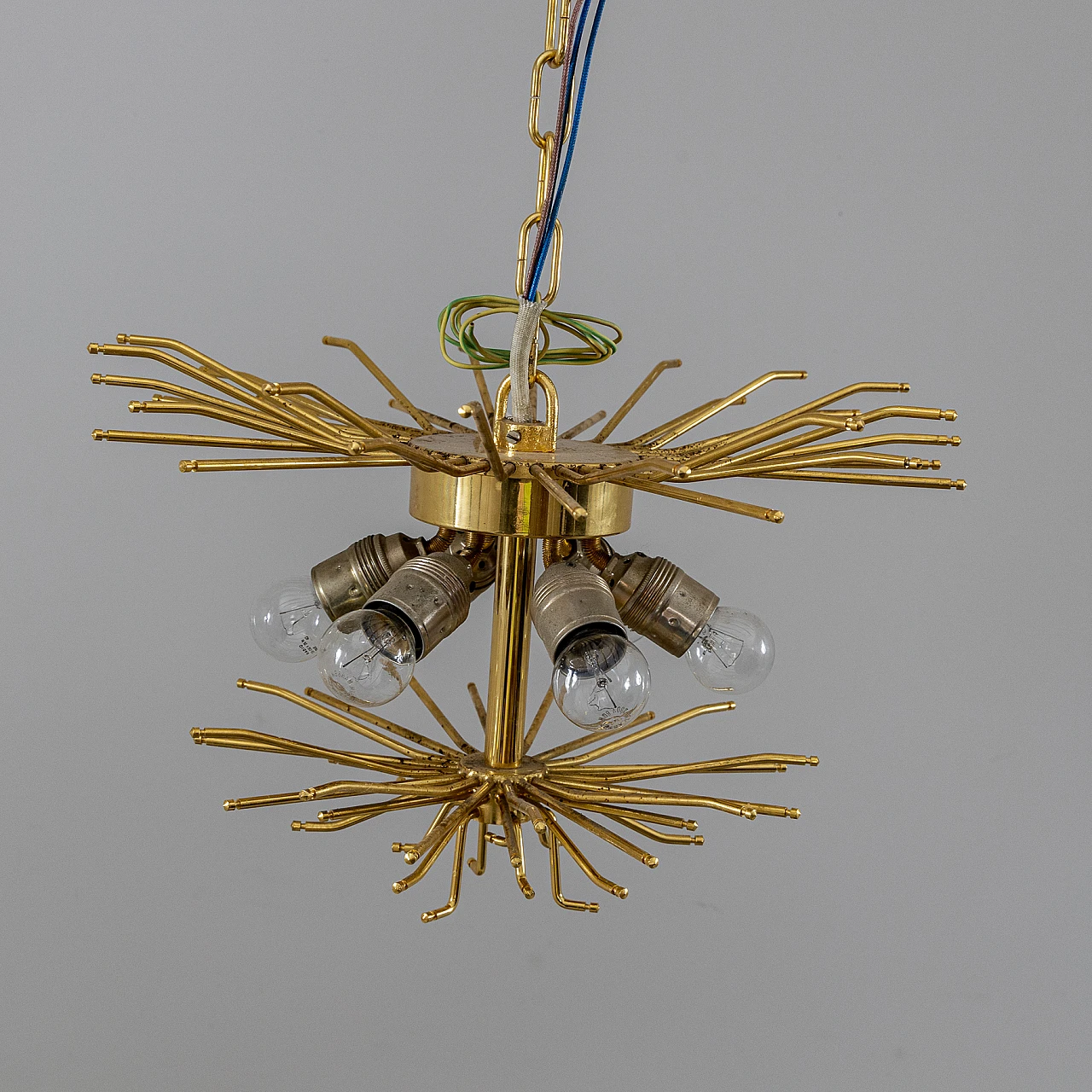 Murano glass ceiling lamp, 1950s 16