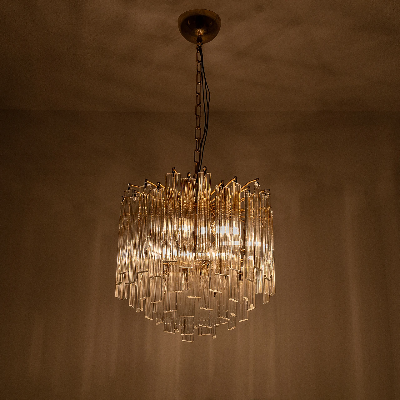 Murano glass ceiling lamp, 1950s 18