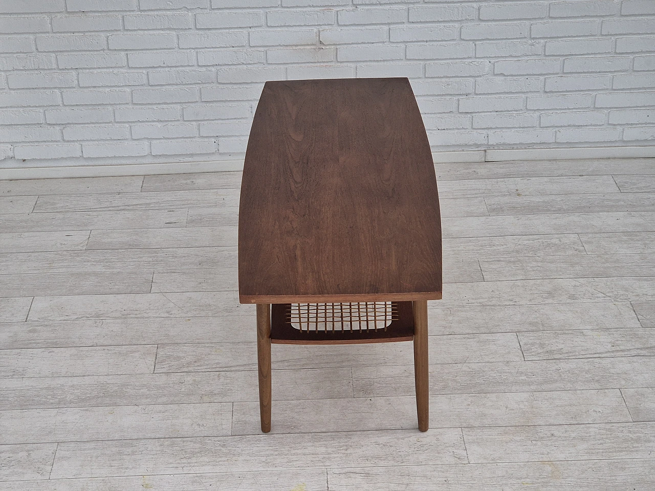 Tavolino da caffè danese in teak, Anni anni '70 6