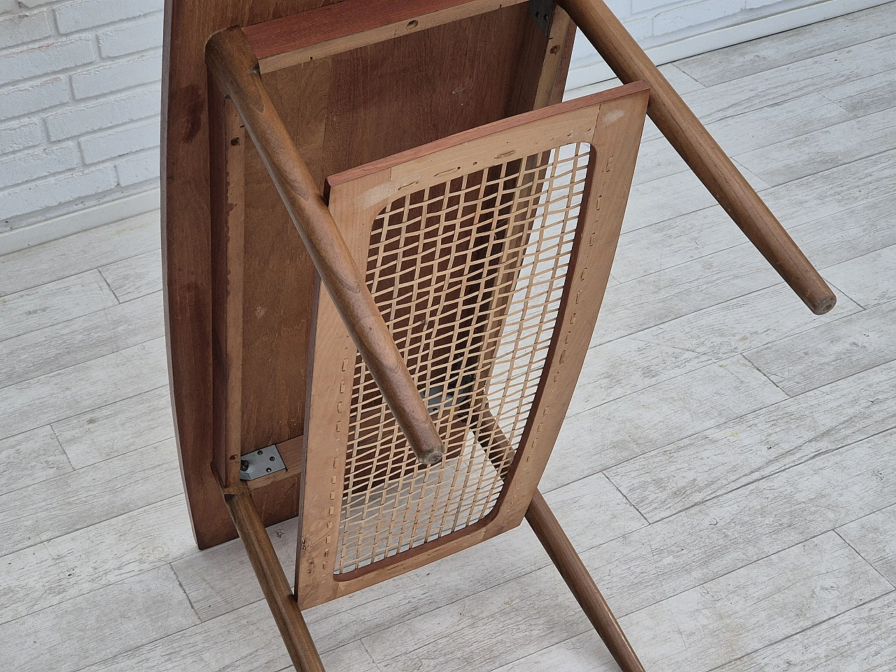 Tavolino da caffè danese in teak, Anni anni '70 16