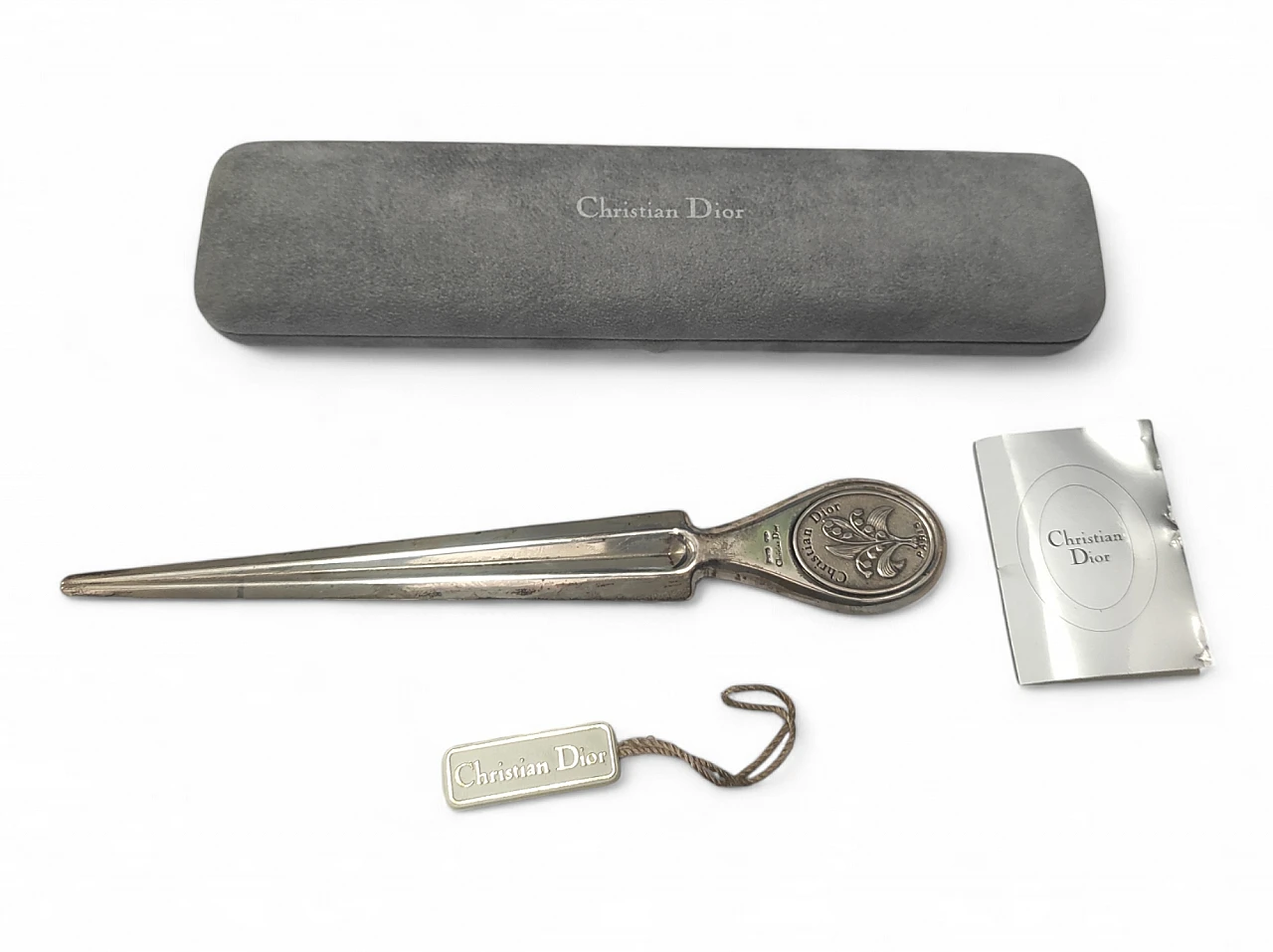 Christian Dior silver letter opener 1