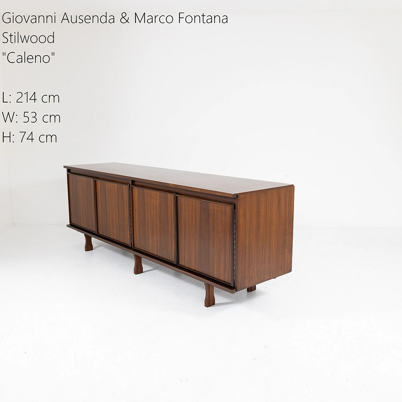 Credenza Caleno di Giovanni Ausenda & Marco Fontana, anni '60 9