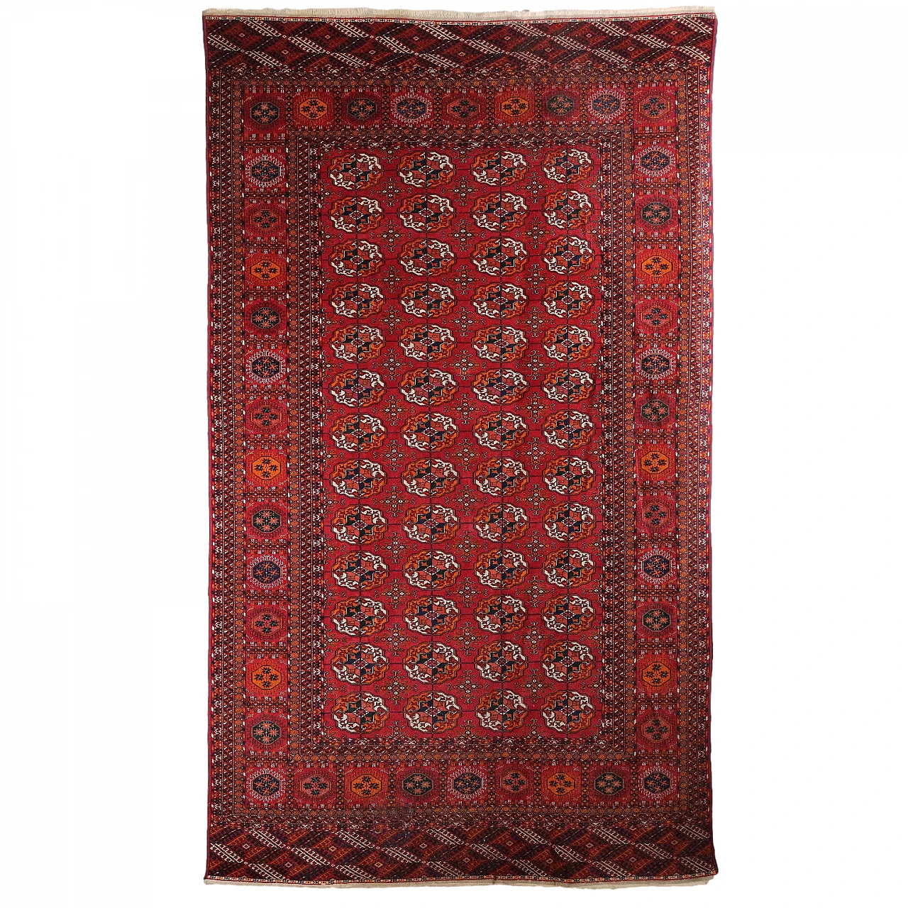 Bukhara wool rug with fine knot, late 20th century 1
