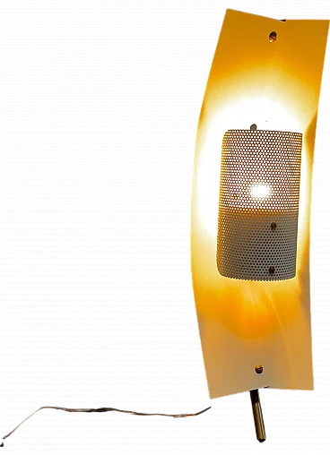 Gaetano Colliva lampada da tavolo o parete, anni '60