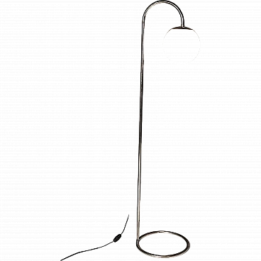 Lampada da terra cromata Bauhaus, anni '30