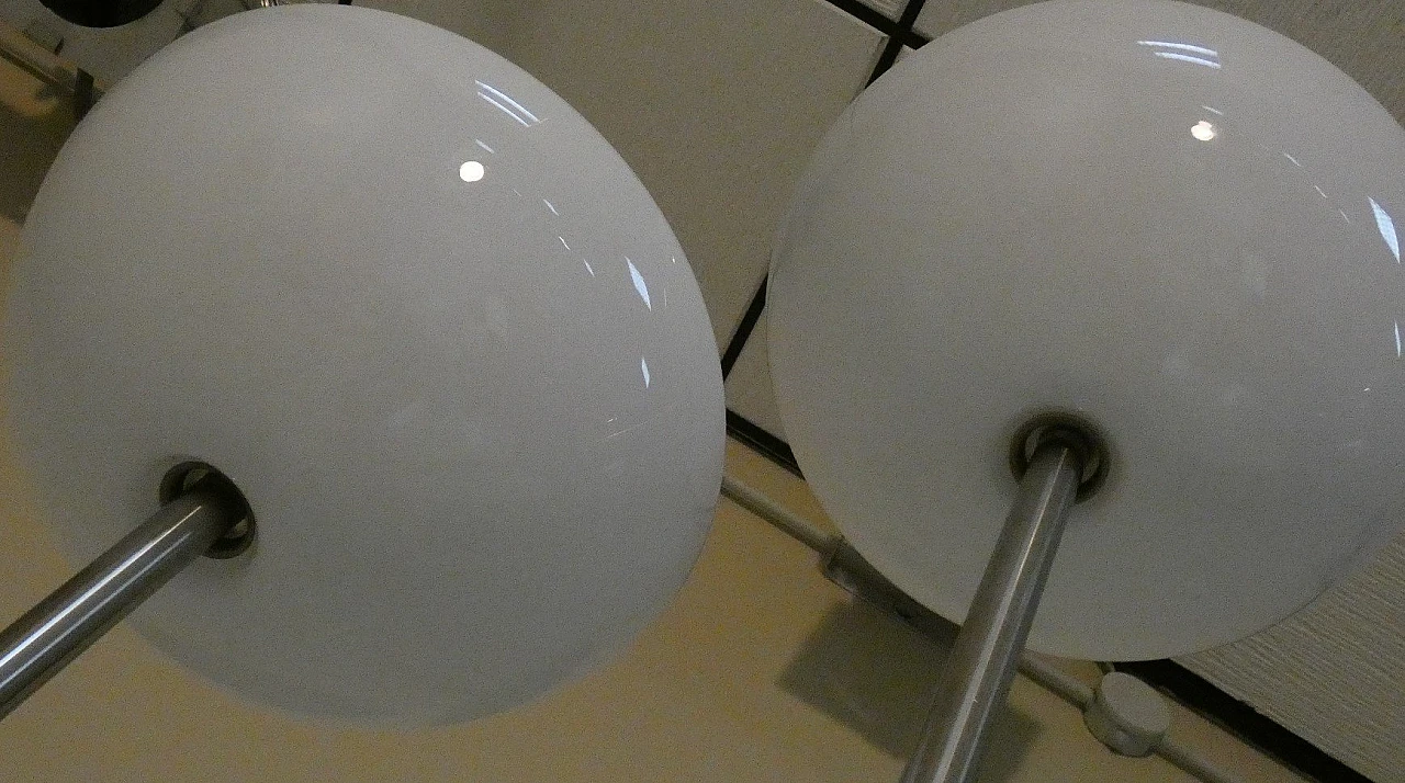 Coppia di lampade da terra di Achille Castiglioni per Flos, anni '60 6