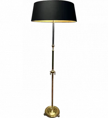 Lampada in ottone stile neoclassico di Maison Jansen, anni '40