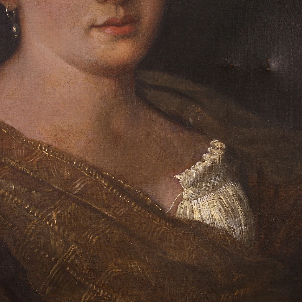 After Titian, Laura Dianti, Venetian school painting, 17th century 8