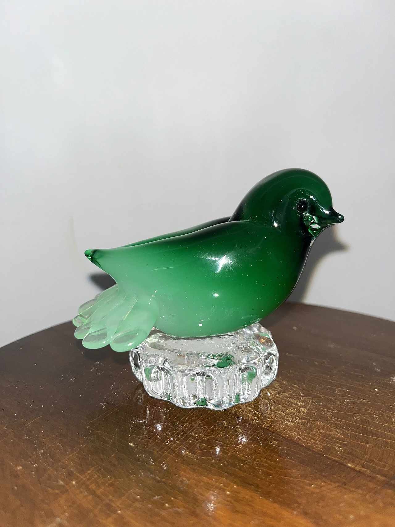 Decorative bird in Murano glass, late 20th century 1