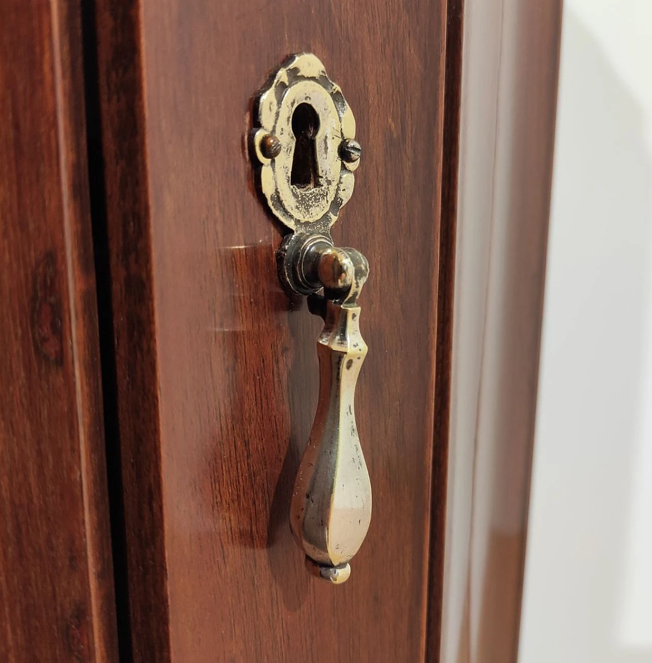 Credenza 4 ante in mogano design di Jacques E. Ruhlman, anni '40 9