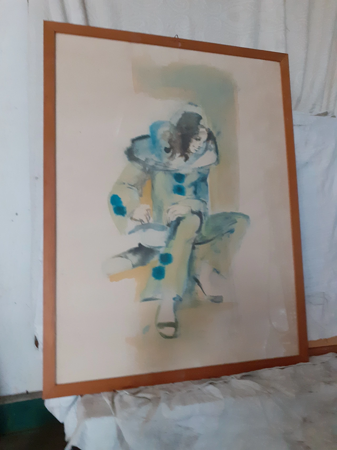 Clown painting by Nardi, 70s 4