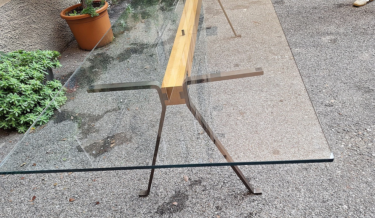 Tavolo da pranzo di Frate Enzo Mari Model per Driade, anni '90 2