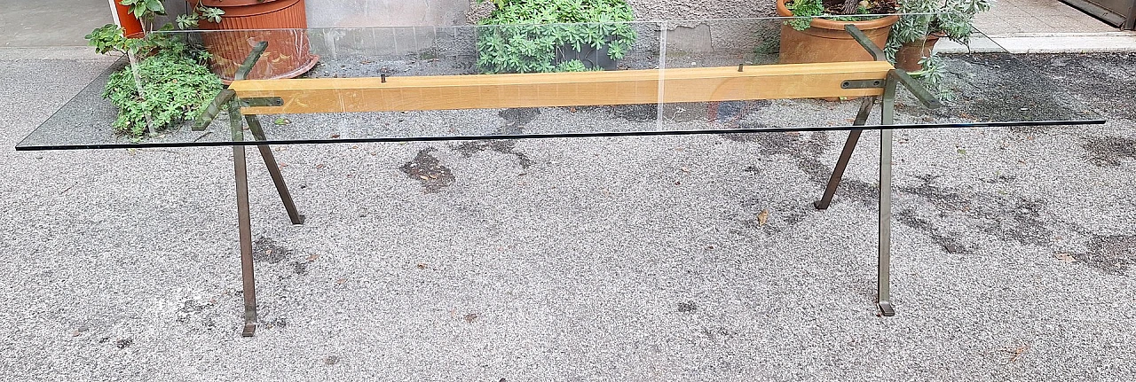 Tavolo da pranzo di Frate Enzo Mari Model per Driade, anni '90 4