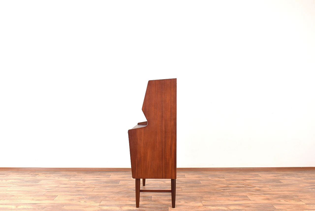 Secretaire danese Mid-Century in teak, anni '60 10