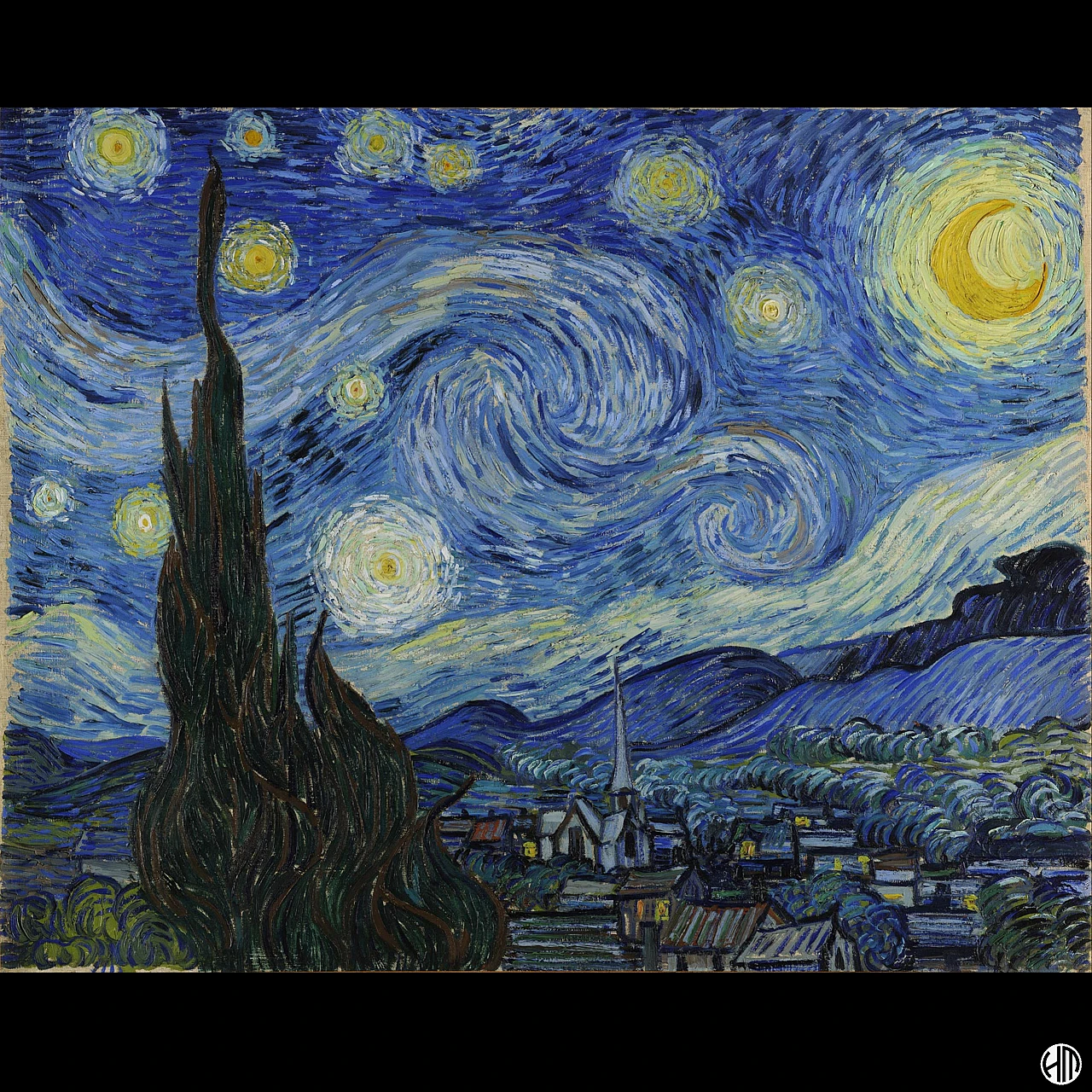 Notte stellata Van-Gogh, 2000 2