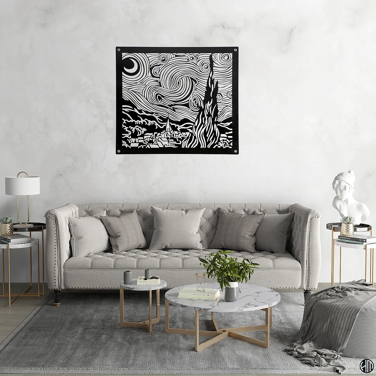 Notte stellata Van-Gogh, 2000 5