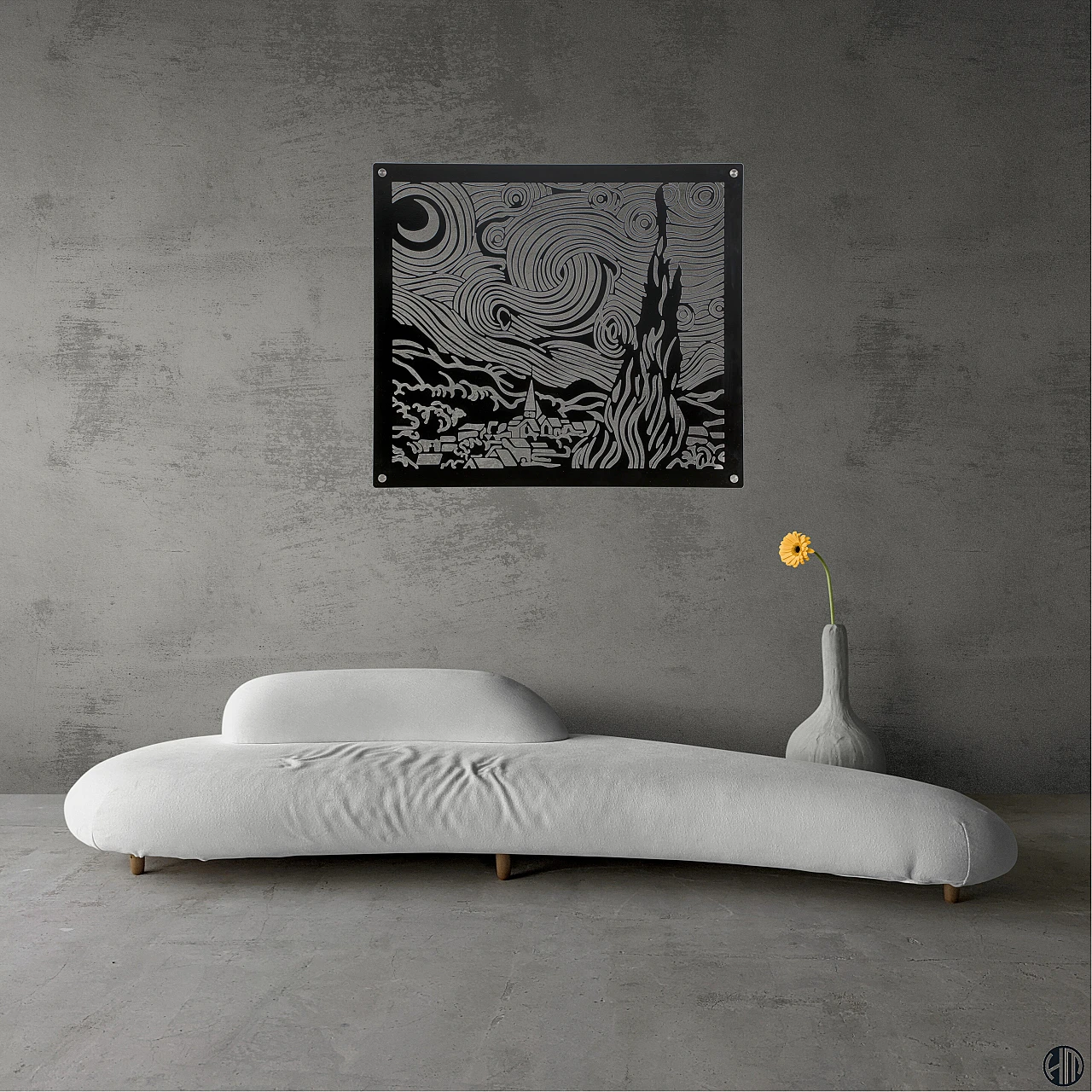 Notte stellata Van-Gogh, 2000 7