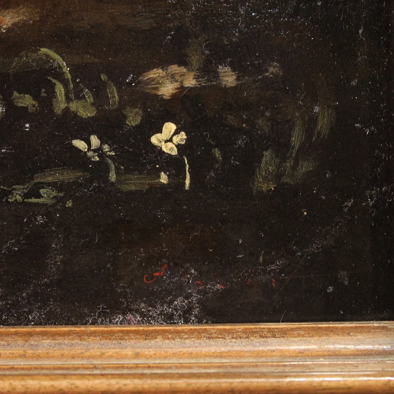 The Crucifixion, Italian painting on slate, 17th century 7