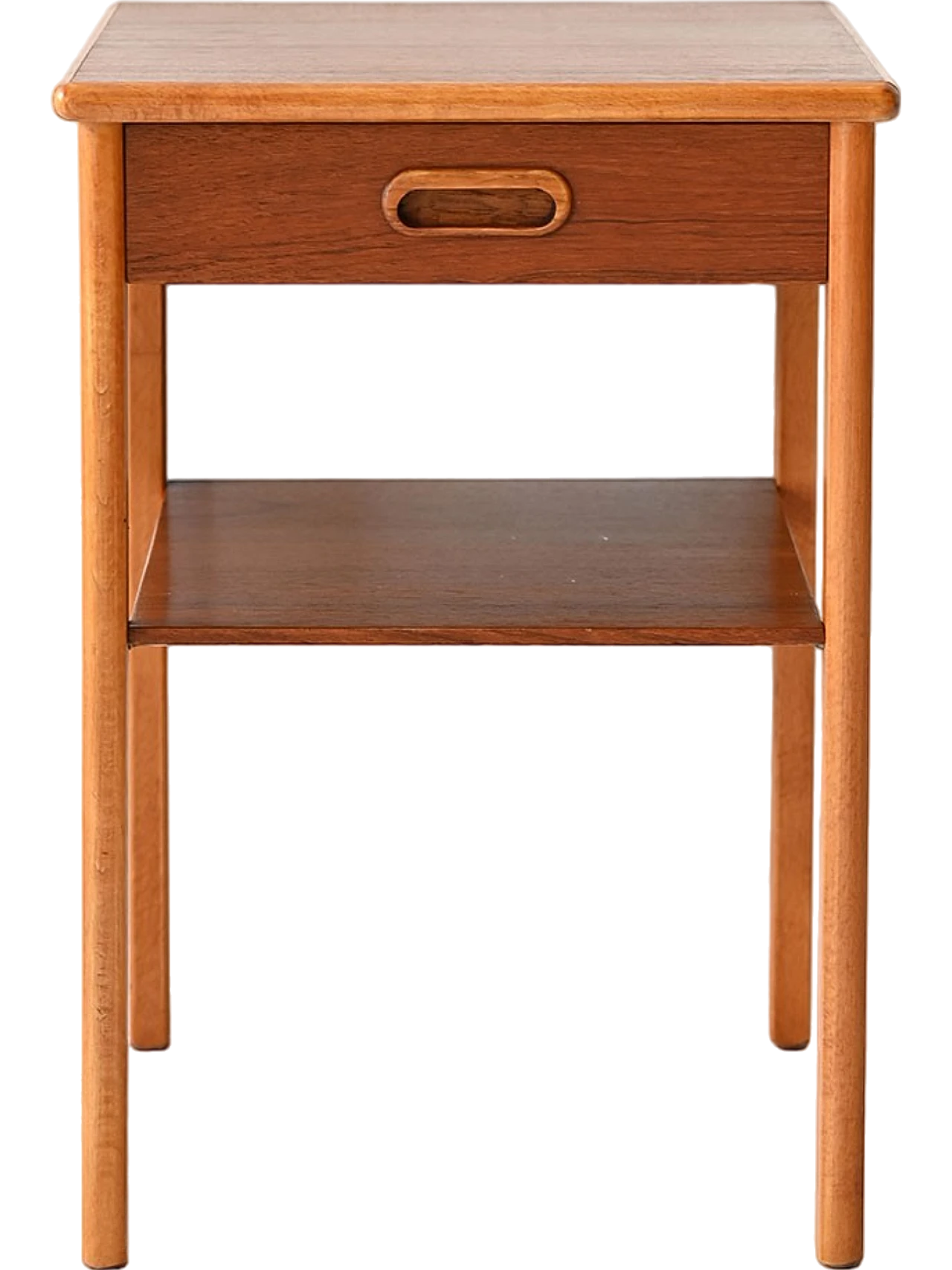 Comodino scandinavo in teak 12
