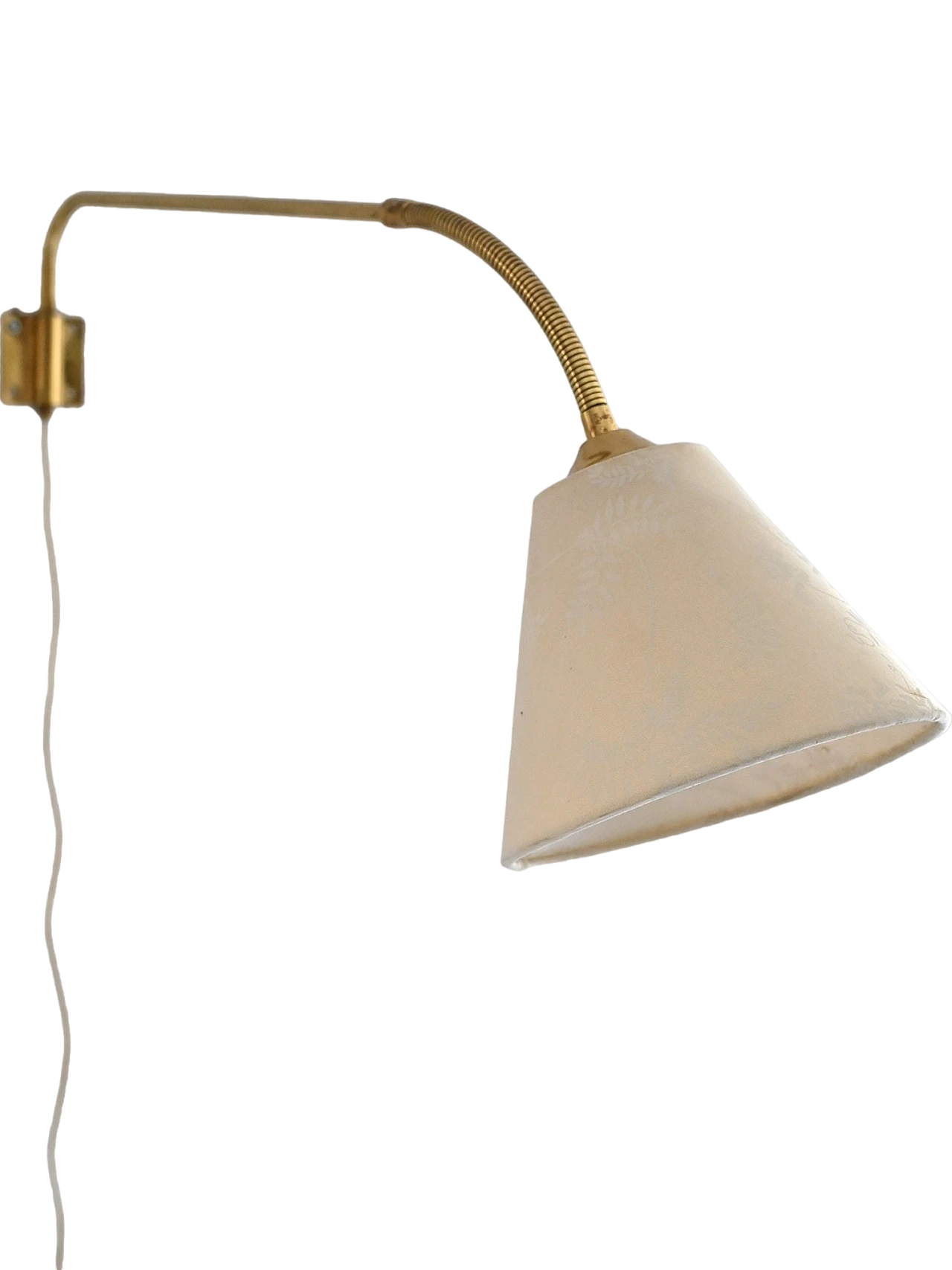 Applique vintage con braccio dorato 7