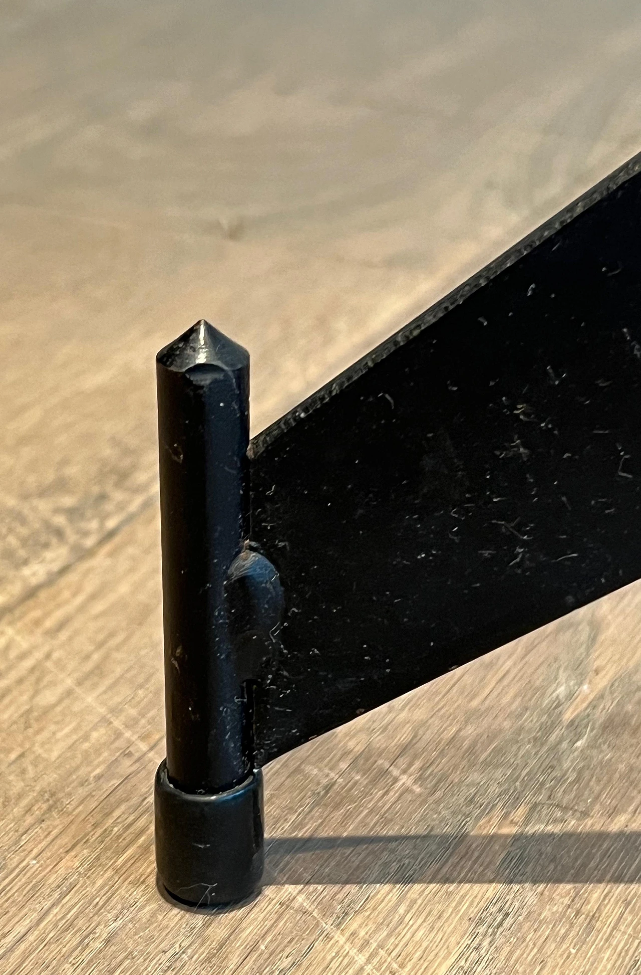 Brass and black lacquered coat stand, 1950s 16