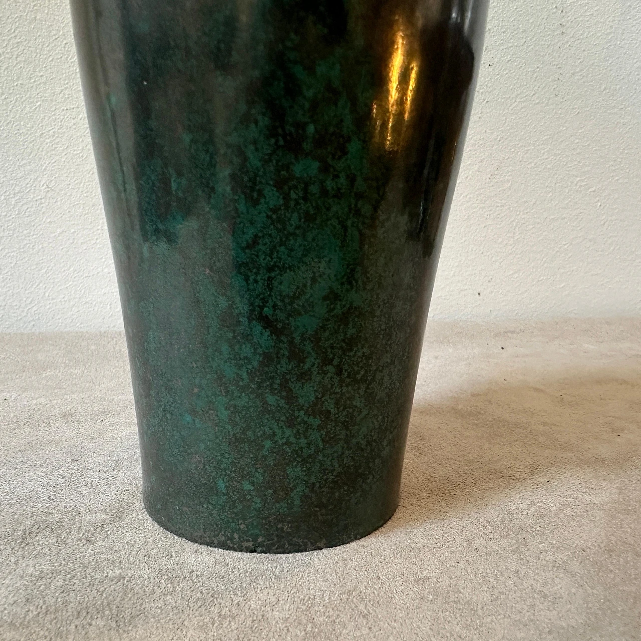 Vaso brocca modernista in ceramica di Fat Lava, anni '70 8