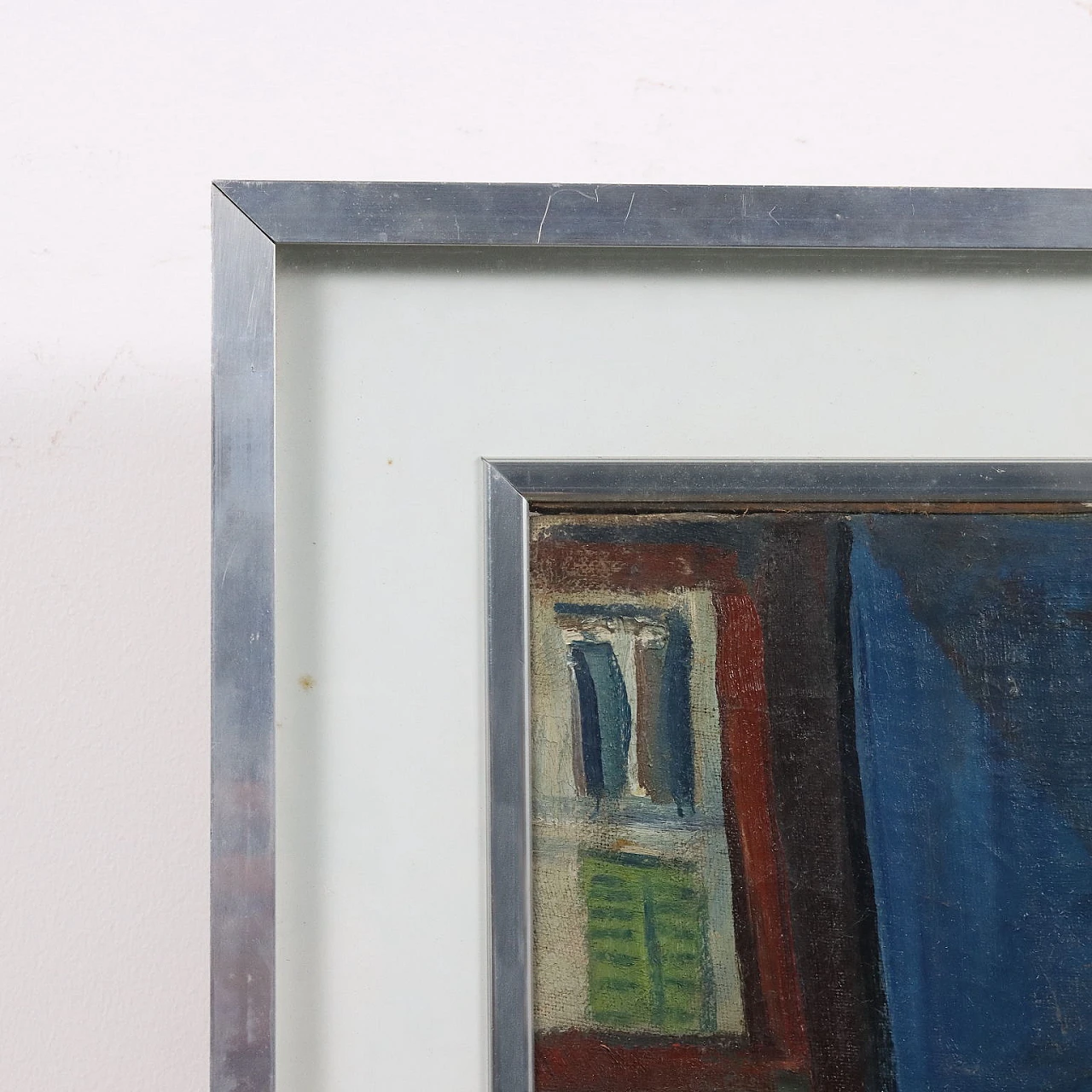 Dipinto contemporaneo di Alvaro Monnini, olio su tela, anni '40 9
