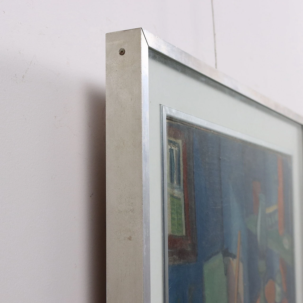 Dipinto contemporaneo di Alvaro Monnini, olio su tela, anni '40 10