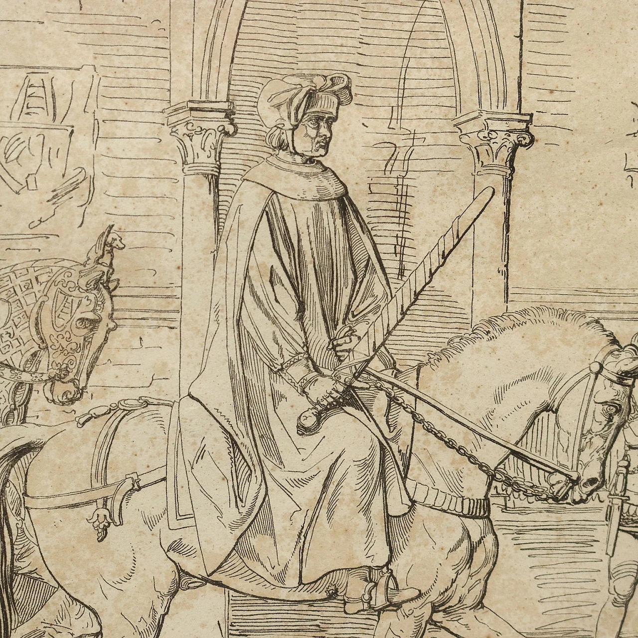 4 Incisioni con disegni di Vincenzo Gazzotto, bulino su rame, '800 9