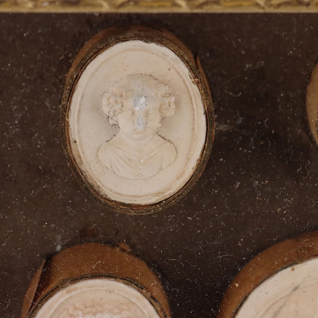 Antique Cameos Plaster Paoletti-Liberotti Gran Tour Italy XIX Century 3