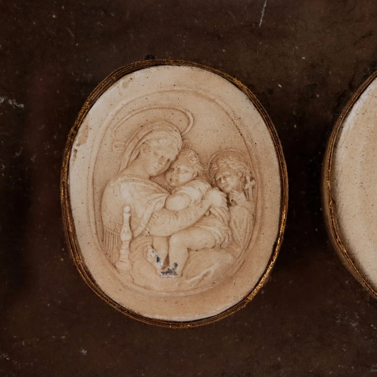 Antique Cameos Plaster Paoletti-Liberotti Gran Tour Italy XIX Century 9