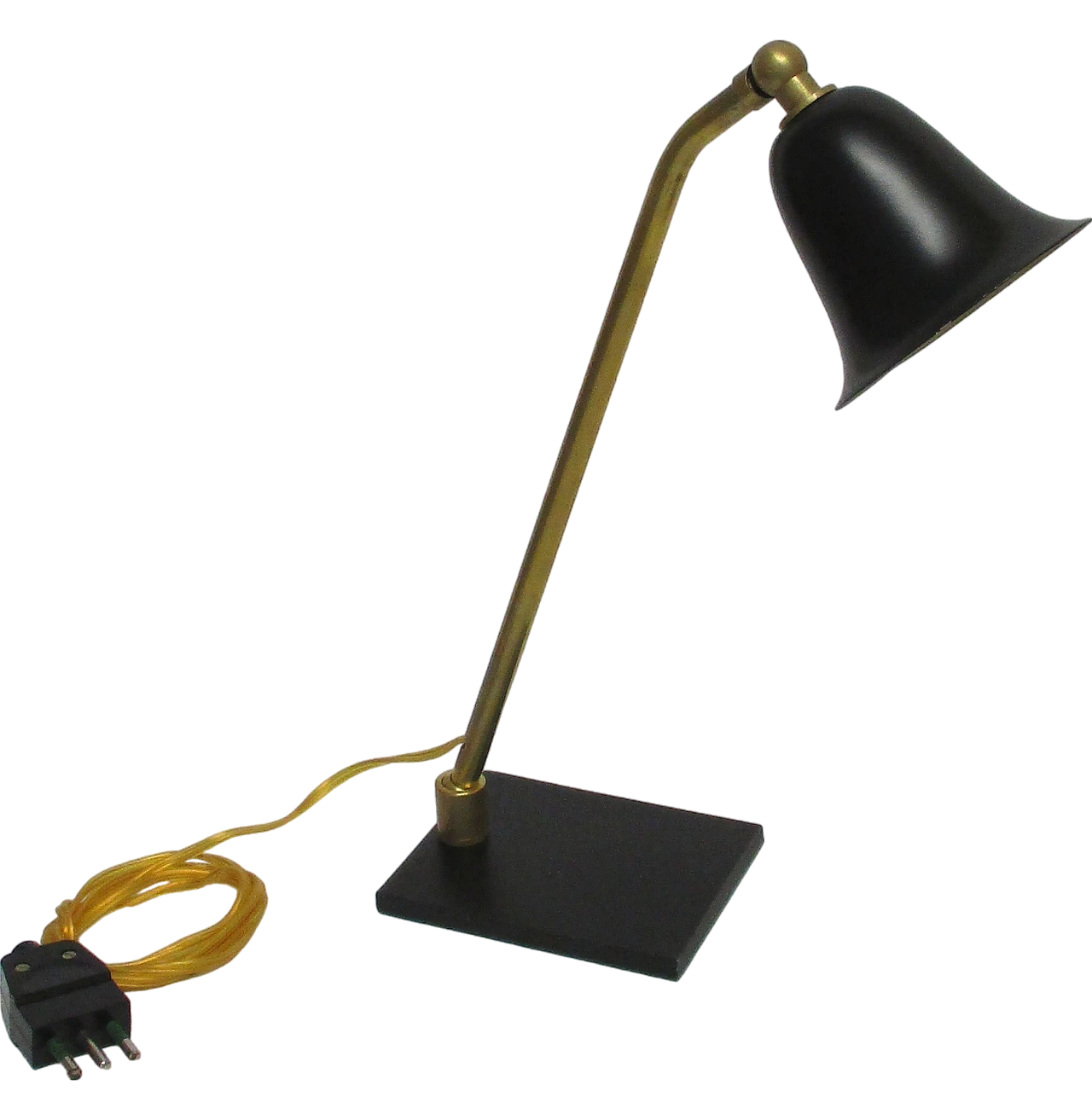 Lampada design Arteluce in ottone e alluminio anni 50 10