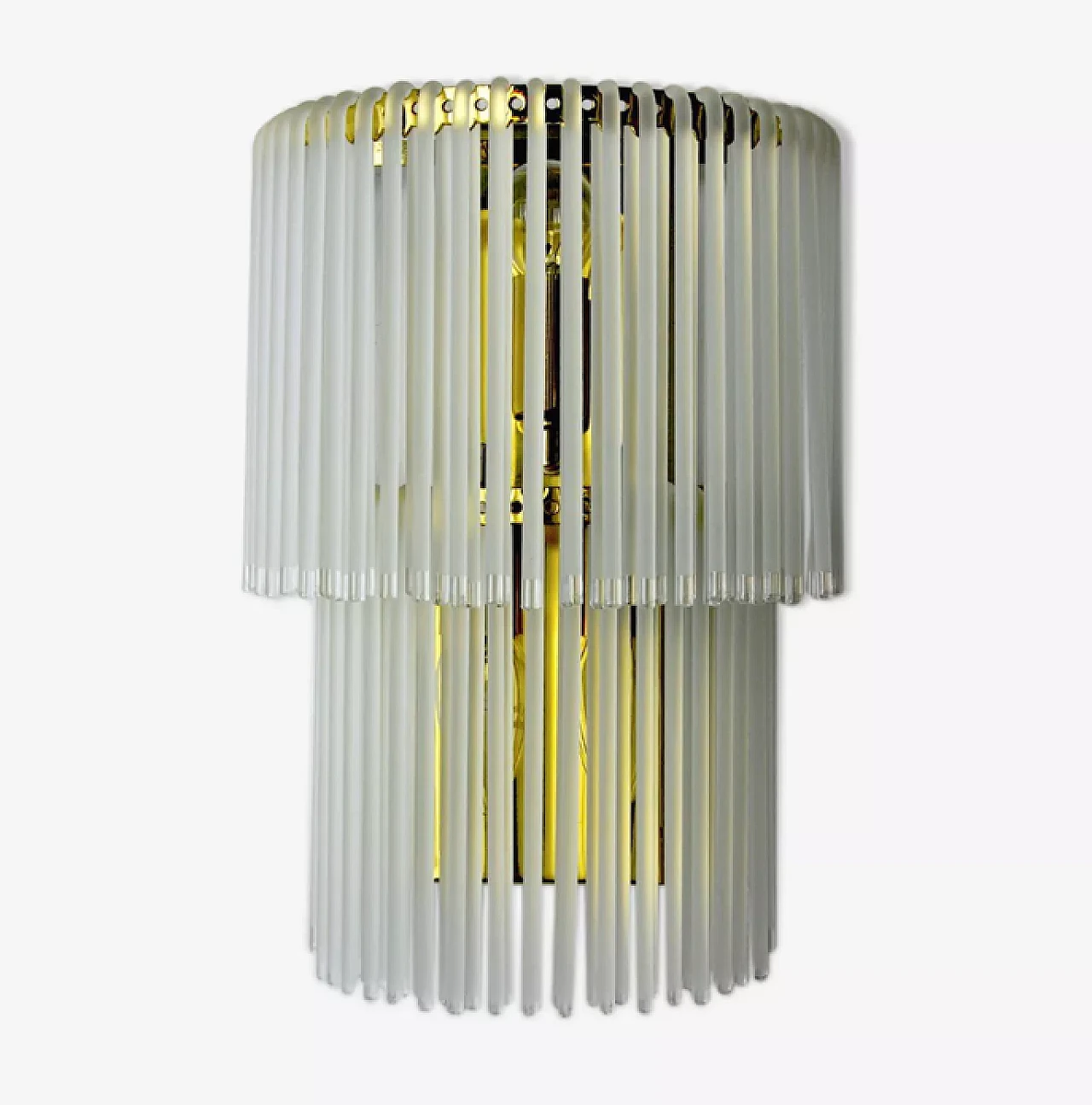 Venini glass wall lamp, 1970s 1