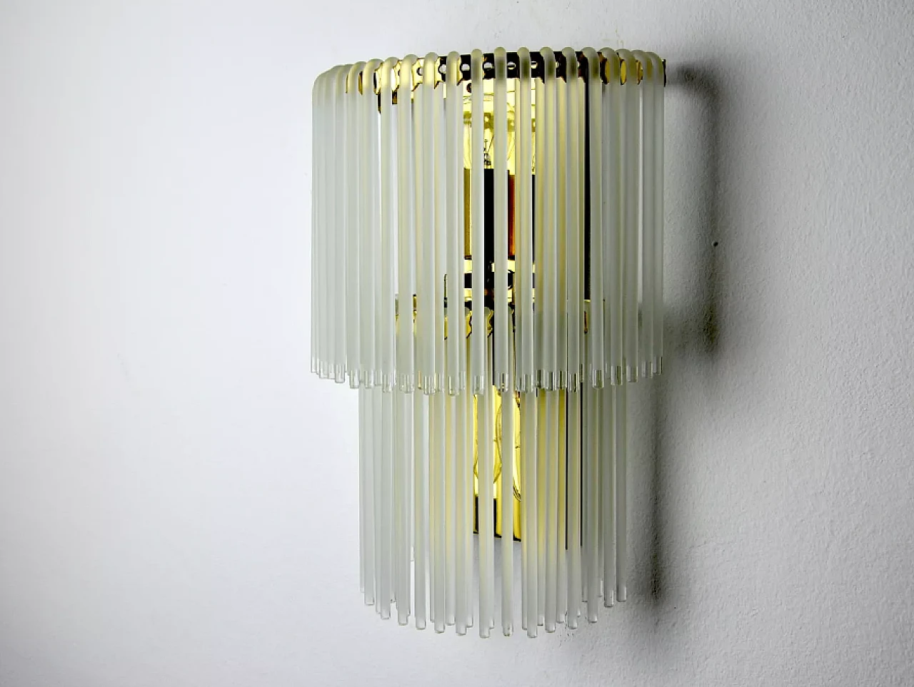 Venini glass wall lamp, 1970s 4