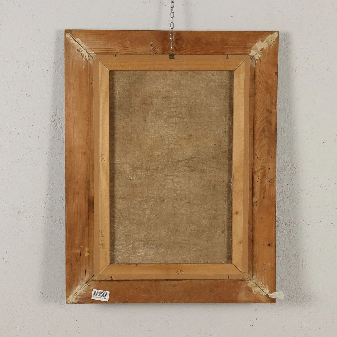 E. A. Campestrini, Il suonatore di violino, olio su tela 9