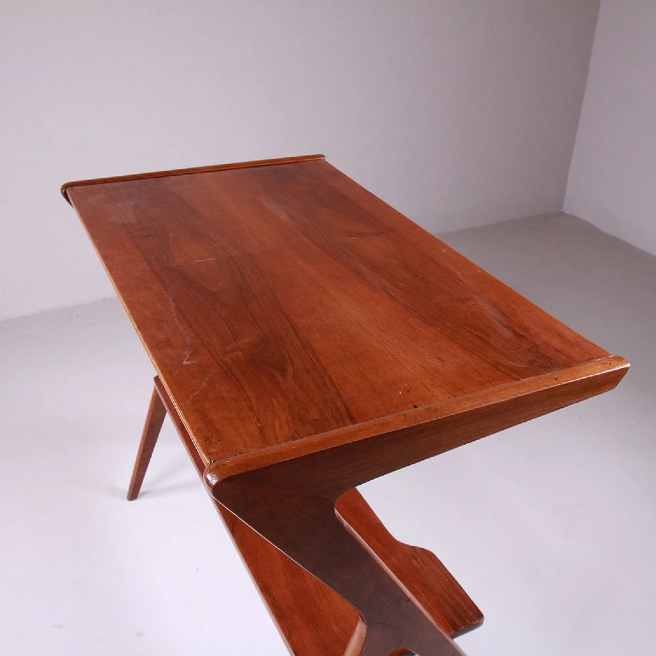 Mid-Century wooden console, 1950s 4