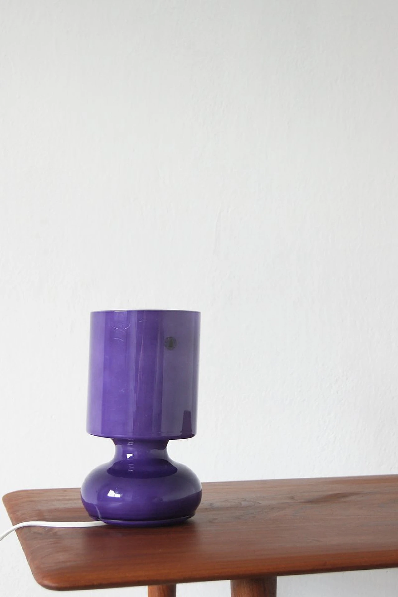 Lampada da tavolo Lykta viola di Ikea, anni '90 2