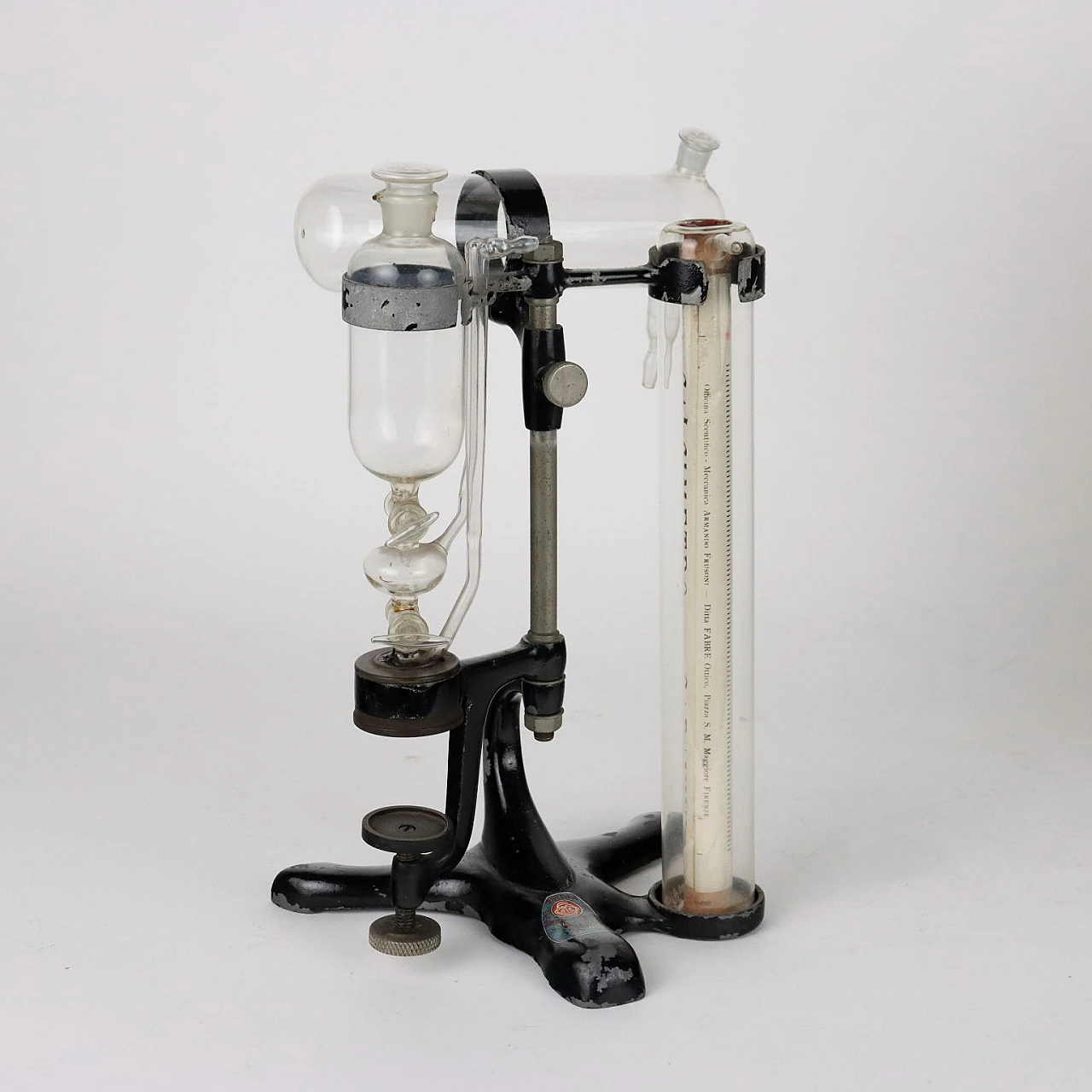 Scientific laboratory instrument in beech case 3