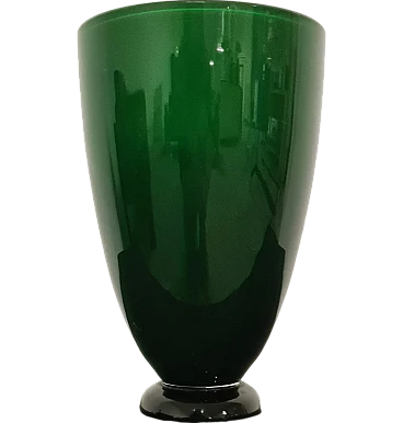 Jacketed glass vase by Barovier & Toso
